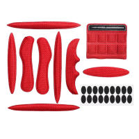 Kit De Repuesto Para Casco 27 Piezas Rojo/ Negro Espuma Universal De Almohadillas De Esponja Sellada Para Motocicleta Y Ciclismo - details 0