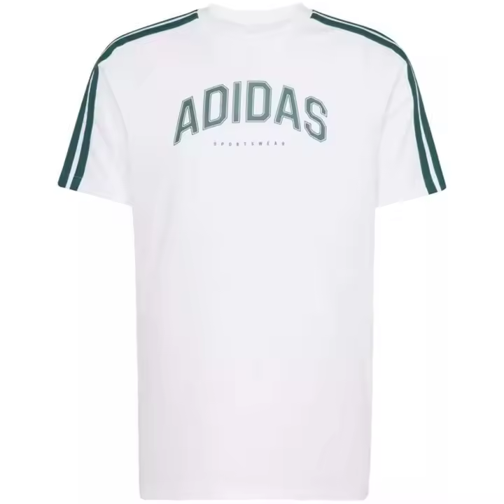 Camiseta de Manga Corta Adidas C Colleg para hombre en color blanco - 1