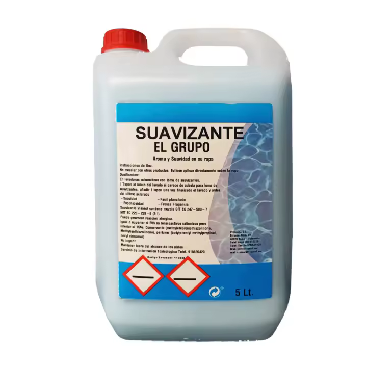 Suavizante Floral 5L Visasol - Aroma y Suavidad en la Ropa - 1