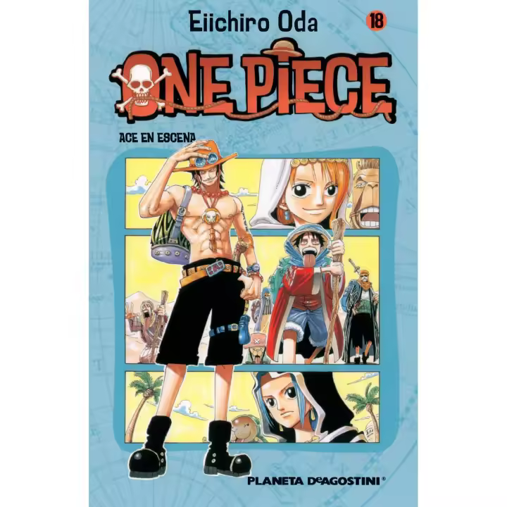 Libro One Piece nº18. Ace en escena Editorial PLANETA COMICS  Autor Eiichiro Oda ISBN 9788468471693 - 1