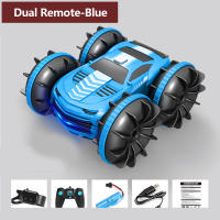 Coche RC 2 En 1 Con Tanque De Agua 2.4G Control Remoto Impermeable Vehículo Acuático 4WD Juguete Educativo Para Niños Y Niñas - details 13