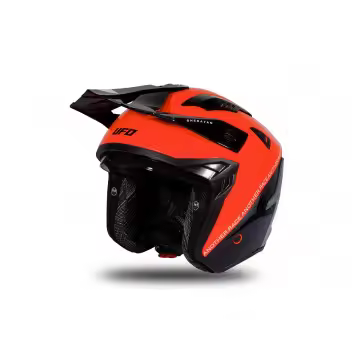 Casco Jet Sheratan Rojo - Negro - Gris Brillante - HE187 - 22.06 HE187 - 1