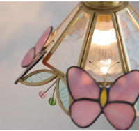 Lámpara Colgante De Vidrio Vintage Para Cocina Y Sala De Estar IluminaciónSuspensiones Nórdicas Antigüedades Decoración De Hogar - details 6