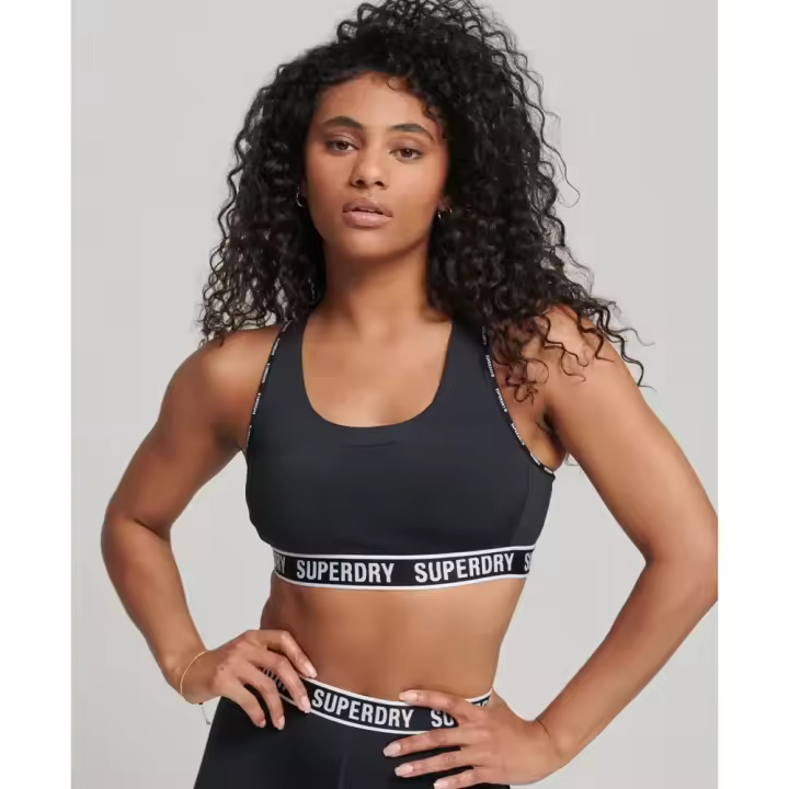 Superdry Sujetador Deportivo Train Branded Elastic - 1