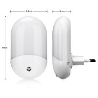 Lámpara Nocturna LED ZEYEILY Con Sensor De Luz Para Pasillo Dormitorio Garage Corredor Cocina Enchufe EU/US Incluido - details 3