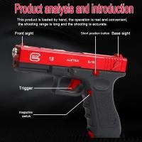 Juguete De Pistola Manual Para Niños Con Recámara Vacía Y Liberación Rápida No Electrónica ABS Plástico Regalo De Navidad Para Niños - details 5