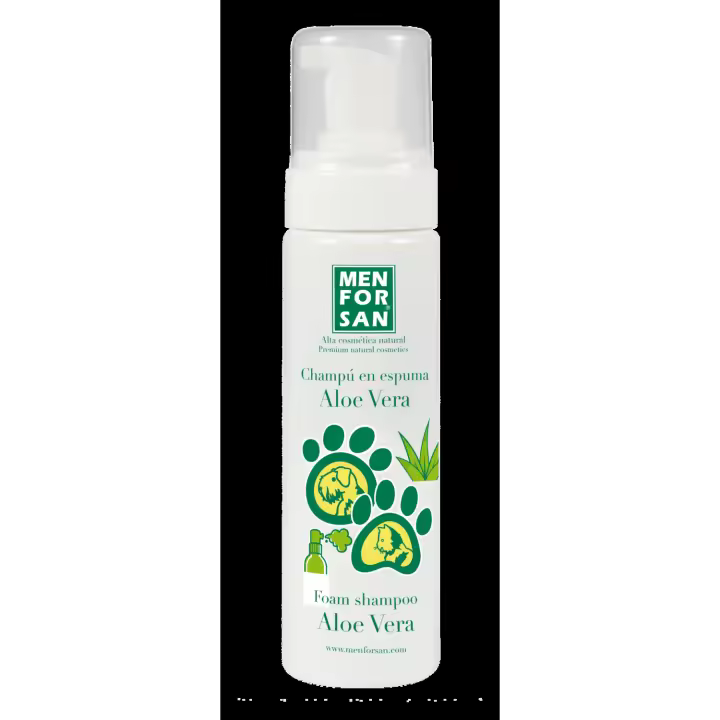 CHAMPÚ ESPUMA ALOE VERA PARA GATOS - 1