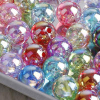 100Pcs/lot Perlas De Cristal Mixto AB Espaciador Plástico Para Creación De Joyería Hecha a Mano Pendientes Accesorios DIY - details 0
