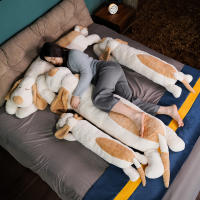 Muñeco De Peluche Grande De 100CM Perro Dormido Juguetes De Animal Suaves Regalo De Cumpleaños Para Niñas Niños Y Adultos Tamaño Generoso Material Suave - details 4