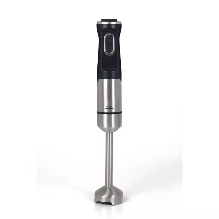 JATA Batidora de mano 1500W con cuatro cuchillas de acero inoxidable. Bate, pica y tritura. Regulador electrónico de velocidad. Función turbo. Vaso de 600 ml. Pie desmontable - JEBT1851 - 1