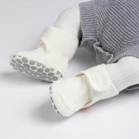 Nuevos Zapatos De Bebé Con Calcetines Botas Para Niño Y Niña Suela De Algodón Botines Cortos Para Recién Nacidos Primera Caminatas Infantiles Zapatos Para Cuna - details 18