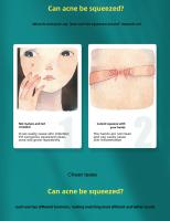 Juego De 6 Piezas De Agujas De Acné En Acero Inoxidable Herramienta De Belleza Para Eliminar Quistes Y Puntos Negros - details 6