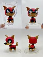 Figuras De Acción Deadpool Y Wolverine Q Edition Colección Dogpool Con Bobblehead Juguete Para Niños Decoración De Ornamento - details 10