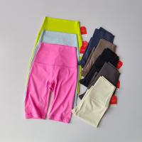 Shorts De Yoga Para Mujer Fitness Running Ciclismo Shorts Deportivos Transpirables Cintura Alta Verano Gimnasio Leggings - details 0