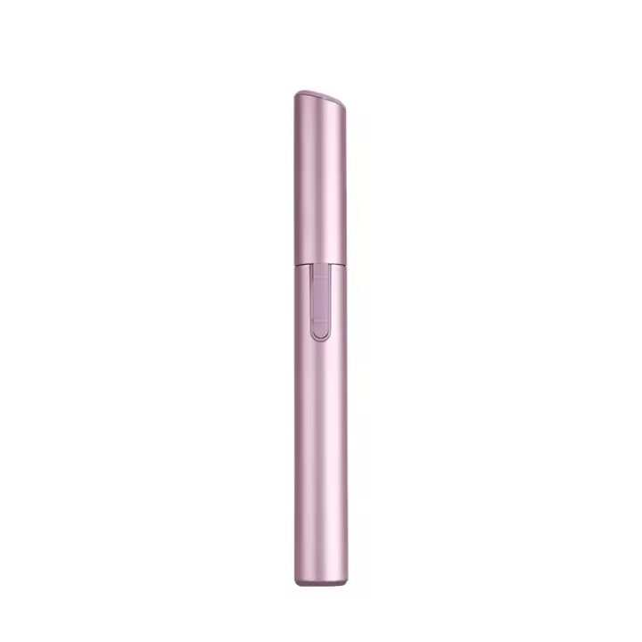Depilación de cejas para mujeres y hombres, mini recortadora de cejas portátil mejorada, afeitadora de vello facial sin dolor, afeitadora eléctrica para cejas - 1