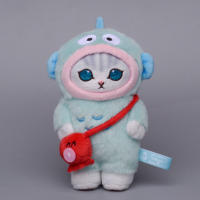 Llavero De Peluche Kawaii 13CM Hello Kitty Kuromi Hanyodon De Sanrio Anime Colgante Para Mochila Accesorio De Derivados Animación Unisex - details 8