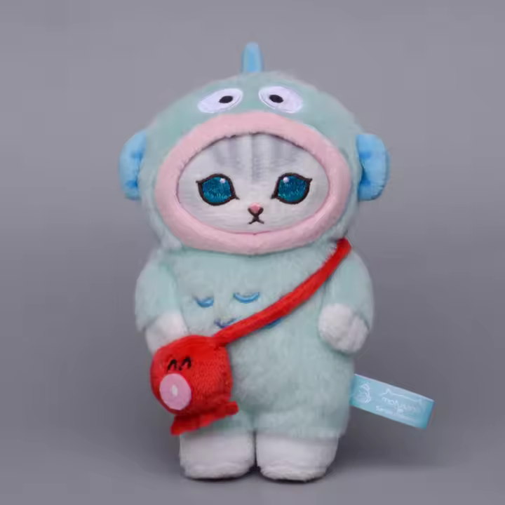 Llavero De Peluche Kawaii 13CM Hello Kitty Kuromi Hanyodon De Sanrio Anime Colgante Para Mochila Accesorio De Derivados Animación Unisex - 1