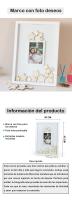1 unidad de Marco de comunión para niño y para niña, Marco y portafotos de deseos, Mi primera comunión, Regalos para niños de comunión, Regalos para invitados de comunión, Recuerdos originales,  Regalantes.com - details 0