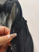 Bolsa de almacenamiento para sombreros de playa, artefacto para guardar sombreros de cubo negros - details 12