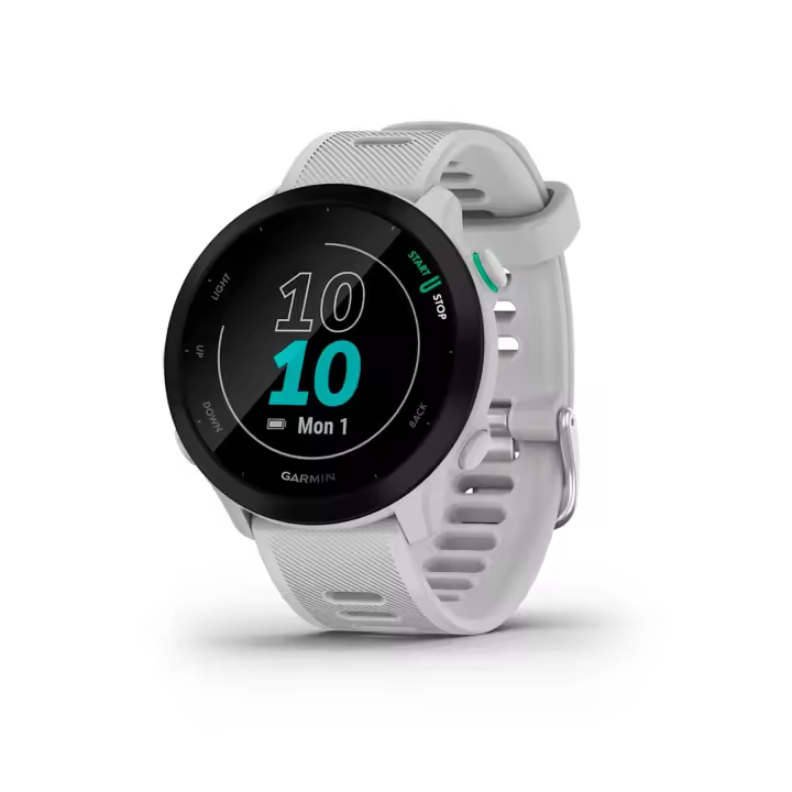 GARMIN Forerunner 55 Blanco / Smartwatch 42mm - 1
