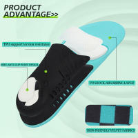 Almohadilla De Apoyo Para Arco Alto Y Pies Planos Alivio Del Dolor Metatarsal Insole Ortopédico Para Niños Alivio De Fascitis Plantar - details 2