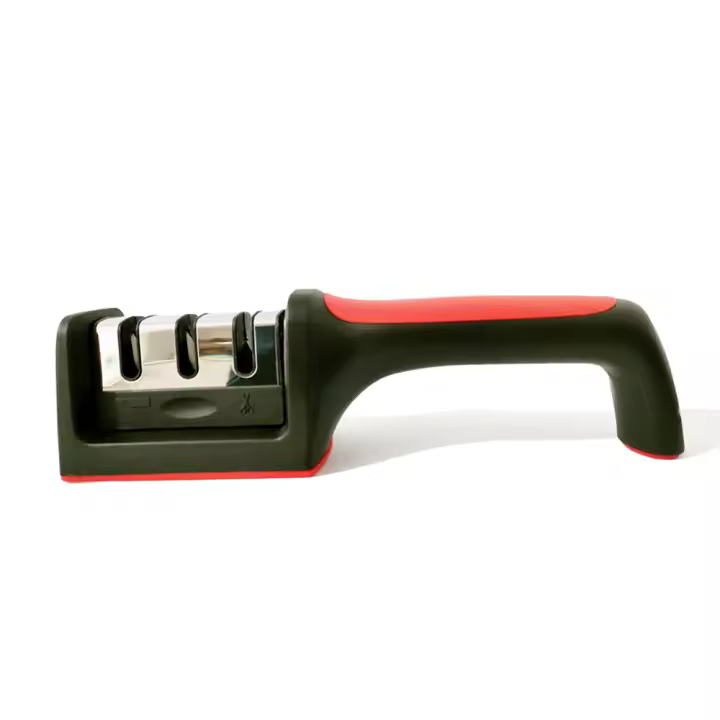 1PC Afilador De Cuchillos Multifuncional Para Cocina Afilador Portátil Rápido Con Piedra De Afilado Para Tijeras Y Cuchillos - 1
