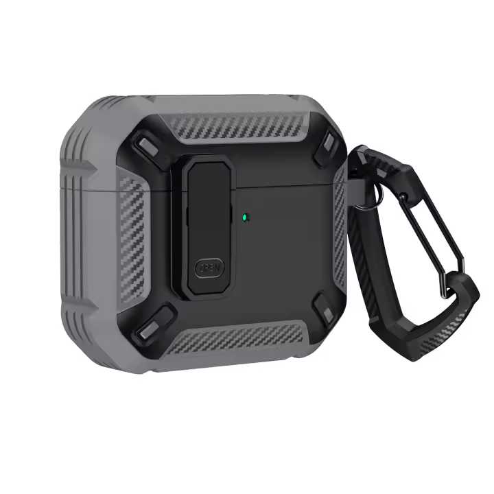 Estuche De Lujo Para Airpods 4 pro 2 3 Con Llavero Protector Anti Caídas Y Shockproof Accesorio De Silicona Para Apple AirPods pro 2 3 1 - 1