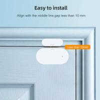 Sensor De Puerta Y Ventana Zigbee Tuya Alarma Antirrobo Para Seguridad Del Hogar Compatible Con Alexa Y Google Home Smart Life - details 11