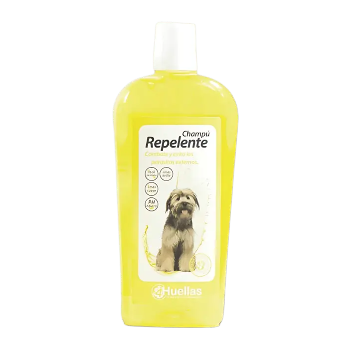 Champú Repelente 4 Huellas – Protección Natural Contra Parásitos para Perros - 1