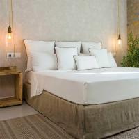 Juego de Sábanas 100% Algodón Orgánico Blanco 4 Piezas - Cama 150x190/200 cm: Incluye Sábana Ajustable (Bajera), Sábana Plana y 2 Fundas de Almohada - details 0