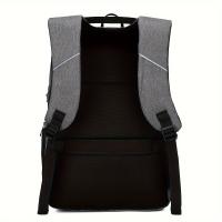 Bolsos,Mochila para computadora resistant to Agua y antirobo para Viajes, carcasa de poliéster elegante con Cierres de Cremallera, Bolsa de computadora unisex para Colegio para notebook de 39,62 cm - Duradera y Ligera - details 1