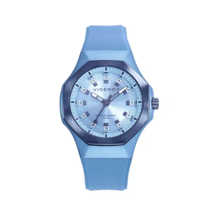 Reloj Viceroy Mujer Colors Azul Silicona Impermeable 401232-37 - 1