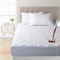 Protector de Colchón alcochado impermeable, de fibra para la cama de 150 , Cubre-colchón Anticarros, Transpirable, Extrasuave, Medidas 150x190/200cm - details 1