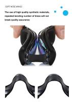 Gafas De Natación Profesionales Para Adultos Anti-bufo Protección UV Impermeables Ajustables Con Lente De Silicona Para Hombres Y Mujeres - details 6