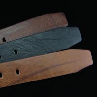 Cinturón De Cuero Genuino Para Hombres De Calidad Superior Con Hebilla Clásica Negocios Cowboy Vintage Ancho 3.7 Cm - details 8