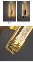 Lámpara De Pared Moderna De Cristal De Burbuja Para Iluminación Interior Del Salón Dormitorio Estudio Luz De Fondo Sconces - details 2