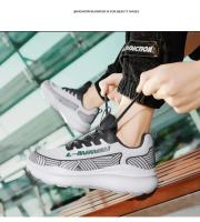 Zapatos De Correr Para Hombre Transpirables Zapatillas De Deporte Mesh Respirable Suela De Goma Antideslizante Para Gimnasio Y Tenis - details 15