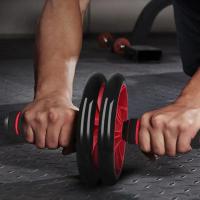 Rodillo De Abdominales Ab Roller Para Ejercicio De Fortalecimiento De Abdomen Y Core En Casa Gimnasio Equipo De Fitness - details 4