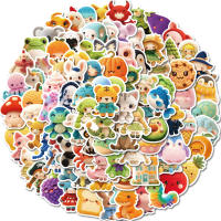 Pegatinas De Animales Adorables Para Teléfono Móvil Portátil Cuaderno Maleta Taza 50/100pcs Dibujos Animados Graffiti Impermeables Para Niños Juguetes DIY - details 0