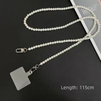 Lanyard De Teléfono Con Correa De Perlas De Plástico Hechas a Mano Collar De Hombro Cruzado Antipérdida Universal Para Funda De Teléfono - details 1