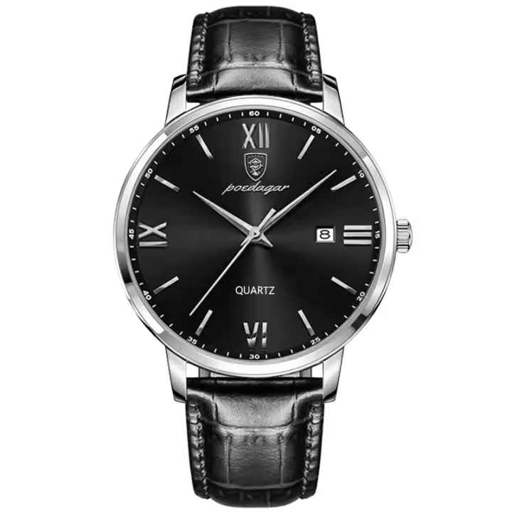 Reloj de cuarzo luminoso ultrafino de marca para hombre, resistente al agua. - 1