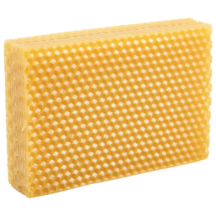 Hojas de papel para hacer velas, base de panal de abeja, escamas de cera de abeja, herramienta de apicultura, 30 piezas - 1