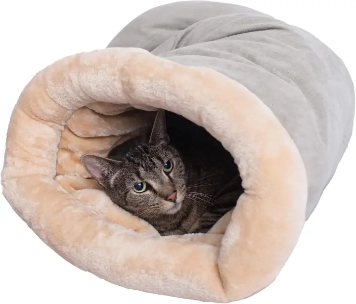 Bolsa De Dormir Para Gato De Otoño E Invierno Cálido Semi-abierto Para Pequeños Y Medianos Animales De Compaña Puede Ser Desmontado Y Lavado - 1