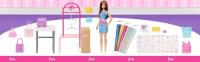 Barbie Boutique Diseña y Vende Muñeca Morena con Tienda de Ropa Personalizable y Accesorios, Juguete +3 años - details 4