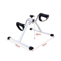 Mini Entrenador Práctico Bicicleta Pierna Ejercitador Paso a Paso Hemiplejía Rehabilitación Fitness Equipo de Entrenamiento Paso - details 1
