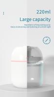 Humidificador Portátil 220ml Blanco USB Para Escritorio Atomización De Aire Interior Silencioso Gran Spraying Humidificador Doméstico - details 2