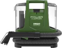 XSQUO Useful Tech. Power Cleaner Aspirador de tapicerías, alfombras moquetas y cortinas Pulveriza, limpia y aspira de una pasada. 400w de potencia, 2 depósitos de agua limpia y sucia.  Manguera de 1,2 m. Radio de acción 7 metros.. Asa de desplazamiento . - details 4