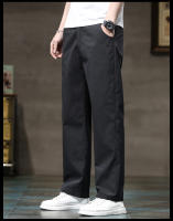 Pantalones Casuales Para Hombre Primavera Verano Mallas De Hielo Delgados Secado Rápido Estilo Clásico Trousers Moda Masculina - details 5