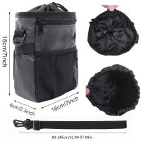 Bolsa Multifuncional Portátil Para Perros Alimentos Para Entrenamiento De Cinturón Satchel Bolsa De Salida Para Mascotas - details 2