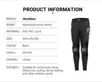Chaqueta De Motocross HEROBIKER Para Hombre Con Armadura Protección Para Motocicleta Y Ciclismo Tallas S-5XL Material PP Y Nylon - details 13